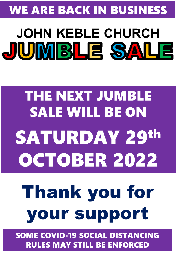 Jumble Sale John Keble Church